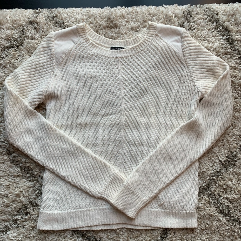 Express Shaker Stitch Sweater